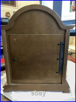 Emil Schmeckenbecher German Westminster Chime Mantel Clock Moonphase