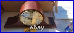 Emil Schmeckenbecher German Westminster Chime Mantel Hump Back Clock New In Box
