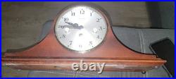 Emil Schmeckenbecher German Westminster Chime Mantel Hump Back Clock New In Box