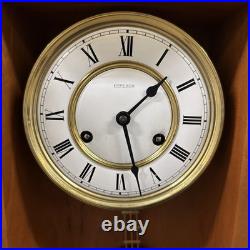 Emperor German Made Oak Wood Wall Clock Westminster Chime Not Running