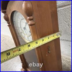 Emperor German Made Oak Wood Wall Clock Westminster Chime Not Running