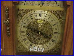 Emperor Westminster Chime Mantle Carriage Clock, Moon Phase HERMLE EXC SERVICED