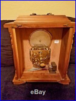 Emperor Westminster Chime Mantle Carriage Clock WithMoon Dial #341-020