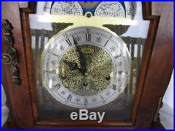 Emperor Westminster Franz Herme Chime Mantle Carriage Clock WithMoon DialWITH KEY