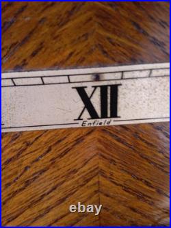 Enfield Decor Westminster Chime 8 Day Mantle Clock Key & Instructions V G C