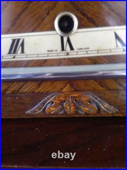 Enfield Decor Westminster Chime 8 Day Mantle Clock Key & Instructions V G C Enfield Decor Westminster Chime 8 Day Mantle Clock Key & Instructions V G C