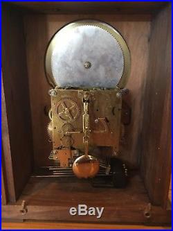 Erhard Jauch Mantle Clock Moonphase Westminster Chimes