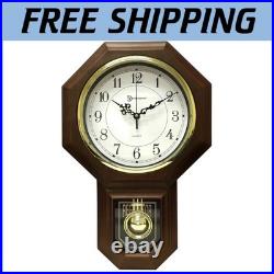 Essex Westminster Chime Pendulum Wall Clock, Walnut