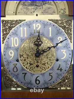 Ethan Allen 264 Westminster Grandfather Clock Hermle Black Forest MOVEMENT, DIAL