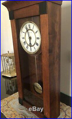 Ethan Allen American Impressions Westminster Chiming Wall Clock