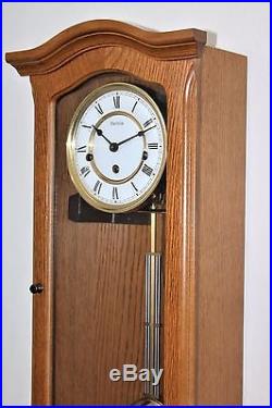 Excellent Vintage Westminster Chime Wall Clock Chime Can Be Turned On & Off