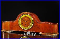 Exceptional 1930` Junghans Mantel Clock Westminster Chime Superb Chime
