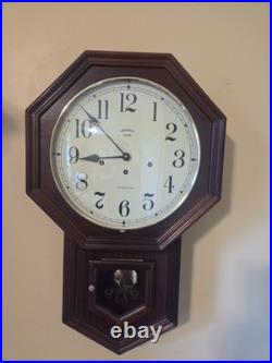 Exceptional Hamilton Wall Clock Greenfield Manor With Franz Hermle Movment
