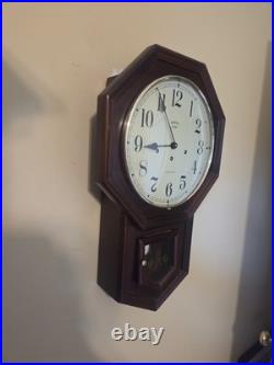 Exceptional Hamilton Wall Clock Greenfield Manor With Franz Hermle Movment