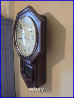 Exceptional Hamilton Wall Clock Greenfield Manor With Franz Hermle Movment