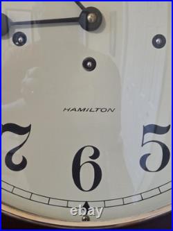 Exceptional Hamilton Wall Clock Greenfield Manor With Franz Hermle Movment