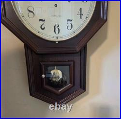 Exceptional Hamilton Wall Clock Greenfield Manor With Franz Hermle Movment