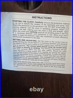 Exceptional Hamilton Wall Clock Greenfield Manor With Franz Hermle Movment