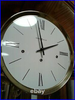 Exceptional Howard Miller Oak 8-Day Floor Clock