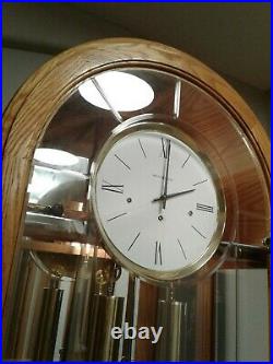 Exceptional Howard Miller Oak 8-Day Floor Clock