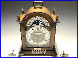 Exquisite Antique Seth Thomas Lunar 8- Day Westminster and Chime Mantle Clock