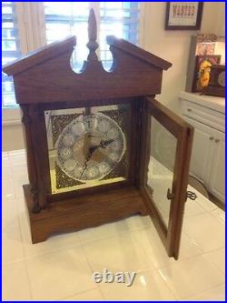 Extra Large German Franz Hermle Mantel Clock. Ann Model With Westminster Chime