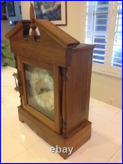 Extra Large German Franz Hermle Mantel Clock. Ann Model With Westminster Chime