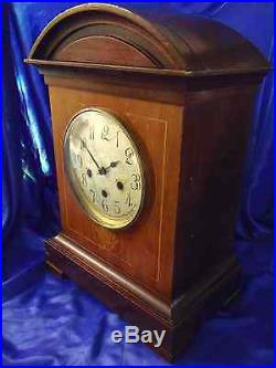 Extremely Nice and Completely Rebuilt Junghans Westminster Chime Mantle Clock