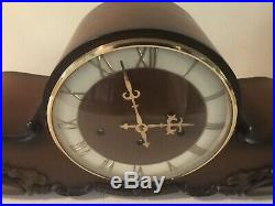 FHS German Floating Balance Westminster Chime Mantle Deco Clock 350-020 Movement