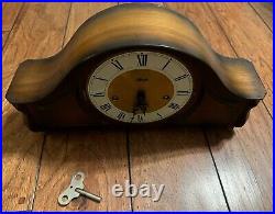 FRANZ HERMLE 340 020 westminster chime mantel clock vintage antique 340-020