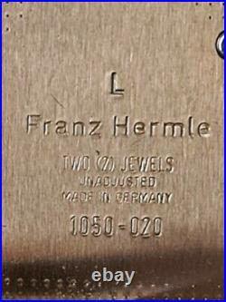 FRANZ HERMLE TRIPLE CHIME BRACKET CLOCK Westminster -Whittington St Michael