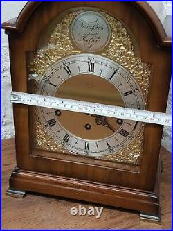 FRANZ HERMLE TRIPLE CHIME BRACKET CLOCK Westminster Whittington St Michael