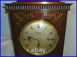 Fantastic 19th Century Triple Fusee Westminster Chime J W Benson Bracket Clock