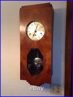 Fantastic Art Deco Kienzle Westminster Chime Box Clock Regulator