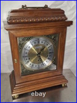 Fine Charter House U. S. A. 8 Day Westminster Chime Mantle / Bracket Clock Working