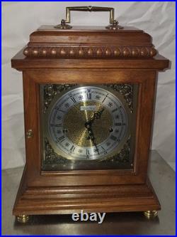 Fine Charter House U. S. A. 8 Day Westminster Chime Mantle / Bracket Clock Working