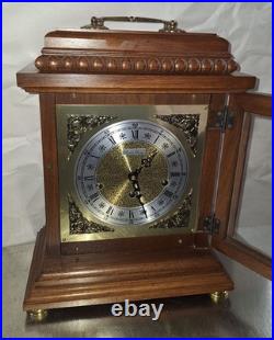 Fine Charter House U. S. A. 8 Day Westminster Chime Mantle / Bracket Clock Working