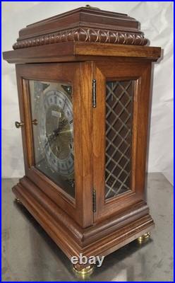 Fine Charter House U. S. A. 8 Day Westminster Chime Mantle / Bracket Clock Working