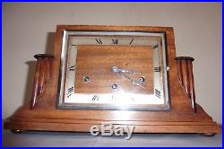 Fine Example Of An Art Deco Hermle Westminster Chiming Mantle Clock (working)