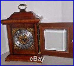Fine Jauch German Triple + Westminster Chime Tompion-style Bracket Clock Working
