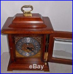 Fine Jauch German Triple + Westminster Chime Tompion-style Bracket Clock Working