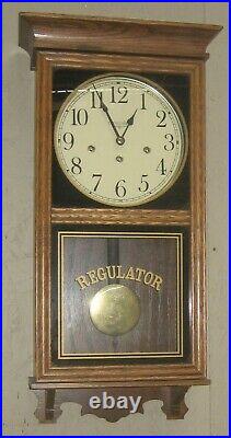 Fine Longines Westminster Chime Wall Clock Regulator Working 8 Day Hermle