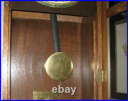 Fine Longines Westminster Chime Wall Clock Regulator Working 8 Day Hermle