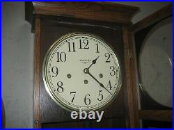 Fine Longines Westminster Chime Wall Clock Regulator Working 8 Day Hermle