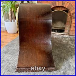 Fontenoy French Westminster Chime Mantel Clock Fully Serviced Mahogany Case Fontenoy French Westminster Chime Mantel Clock Fully Serviced Mahogany Case