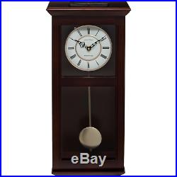 Fox And Simpson Ashton Mahogany Pendulum Clock With Westminster Chimes Home Deco