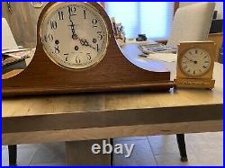 France Vintage Hour Lavigne desk clock AND Howard miller Westminster Chime