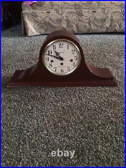 Frantz Harmel 2 Jewel (340-020A) Westminster Chime Mantel Clock Tempus Fugit