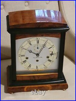 Franz Hermle 1052-020 SK Clock With Key Made In Germany working 13 Tall X 10