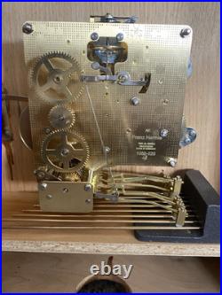 Franz Hermle Shelf Clock, Two (2) jewels unadgusted 1050-20, Keys